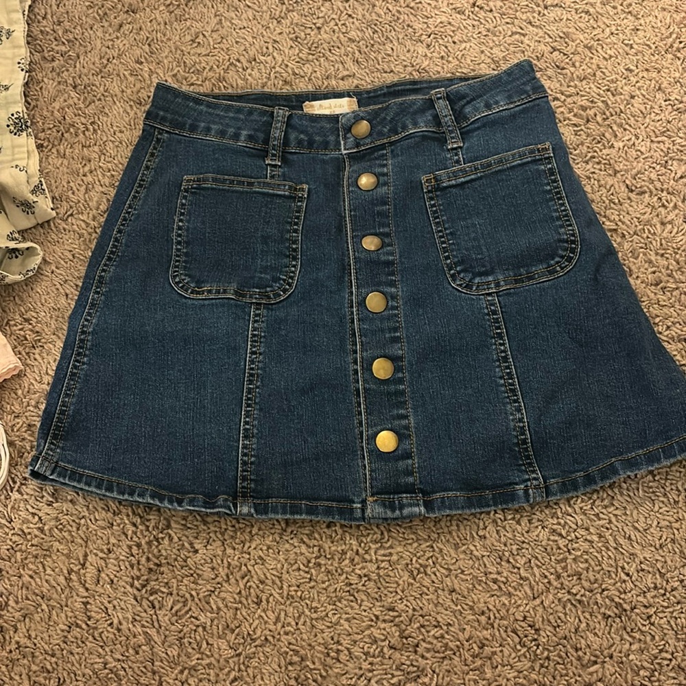 Denim skirt